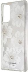Kate Spade Hard Phone Case for Samsung Galaxy Note20 5G - Hollyhock Floral