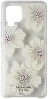 Kate Spade Hardshell Phone Case for Samsung Galaxy A42 5G - Hollyhock Floral Clear
