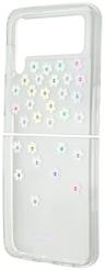 Kate Spade Protective Hardshell Phone Case for Galaxy Z Flip4 - Scattered Flowers
