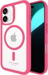 Kate Spade Ultra Protective Phone Case with MagSafe for iPhone 16 - Pom Pom Pink
