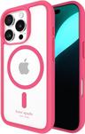 Kate Spade Ultra Protective Phone Case with MagSafe for iPhone 16 Pro - Pom Pom Pink
