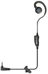 Klein CURL Wired PTT Headset for Sonim XP3 - Black
