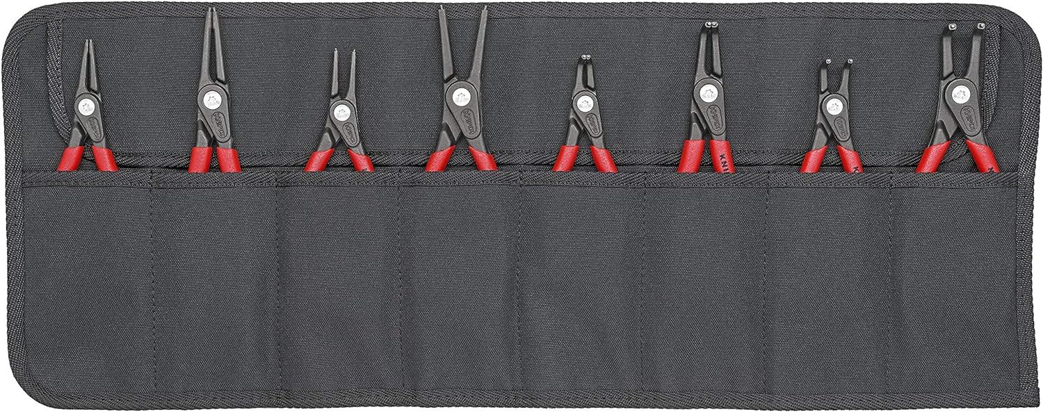 Refurbished Knipex 00 19 58 V02 8-Piece Circlip Pliers Set - Reebelo US