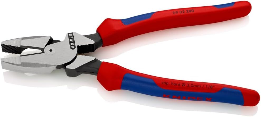 Refurbished Knipex 09 02 240 9 1/2" High Leverage Lineman's Pliers - Reebelo US