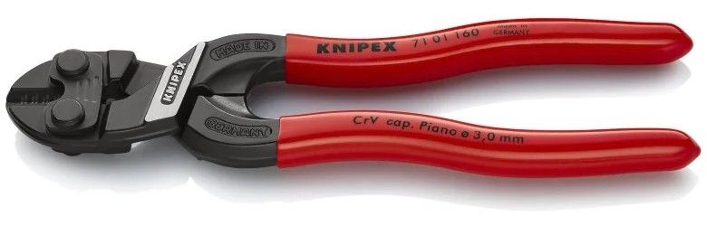 Refurbished Knipex 71 01 160 6 1/4" CoBolt S Compact Bolt Cutters - Reebelo US