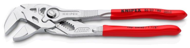 Refurbished Knipex 86 03 180 7 1/4" Pliers Wrench - Reebelo US