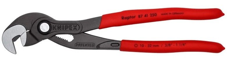 Knipex 87 41 250 10" Raptor Pliers