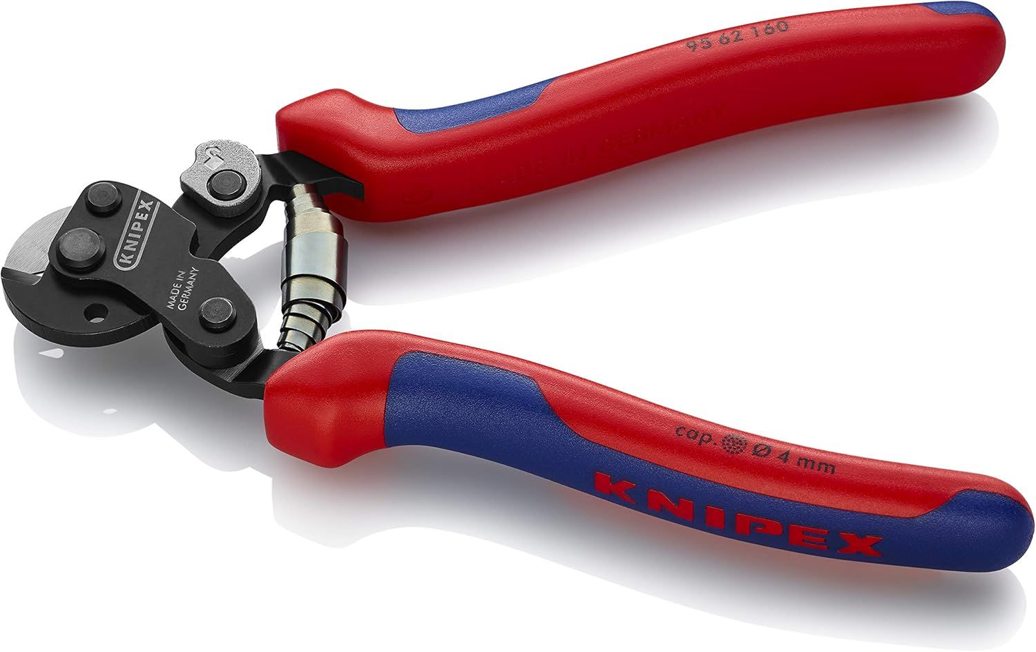 Refurbished Knipex 95 62 160 6 1/4" Wire Rope Shears - Reebelo US