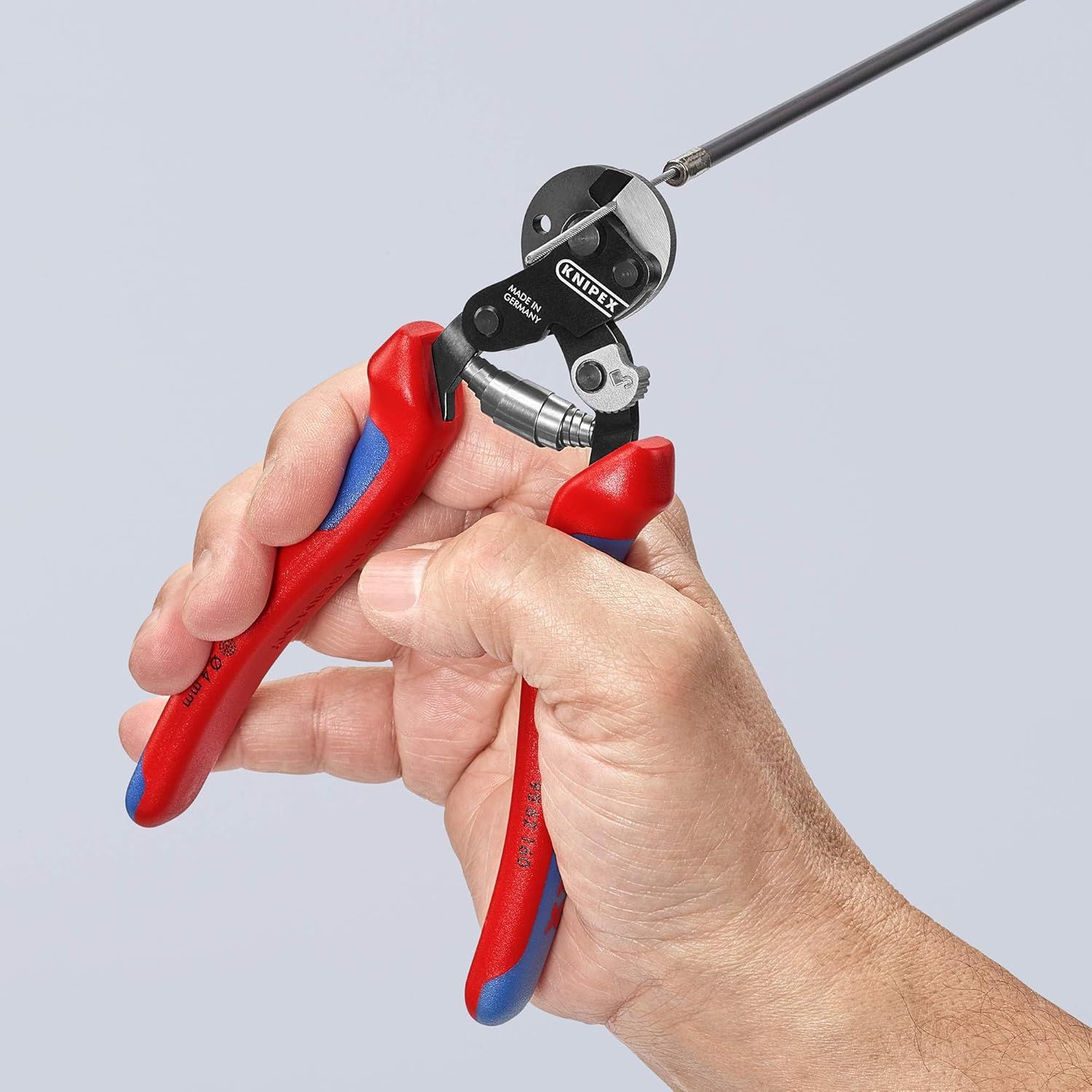 Refurbished Knipex 95 62 160 6 1/4" Wire Rope Shears - Reebelo US