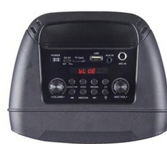 Refurbished Kodak PRPS-1775 Double-Woofer Party Tower Speaker with Microphone - Reebelo US