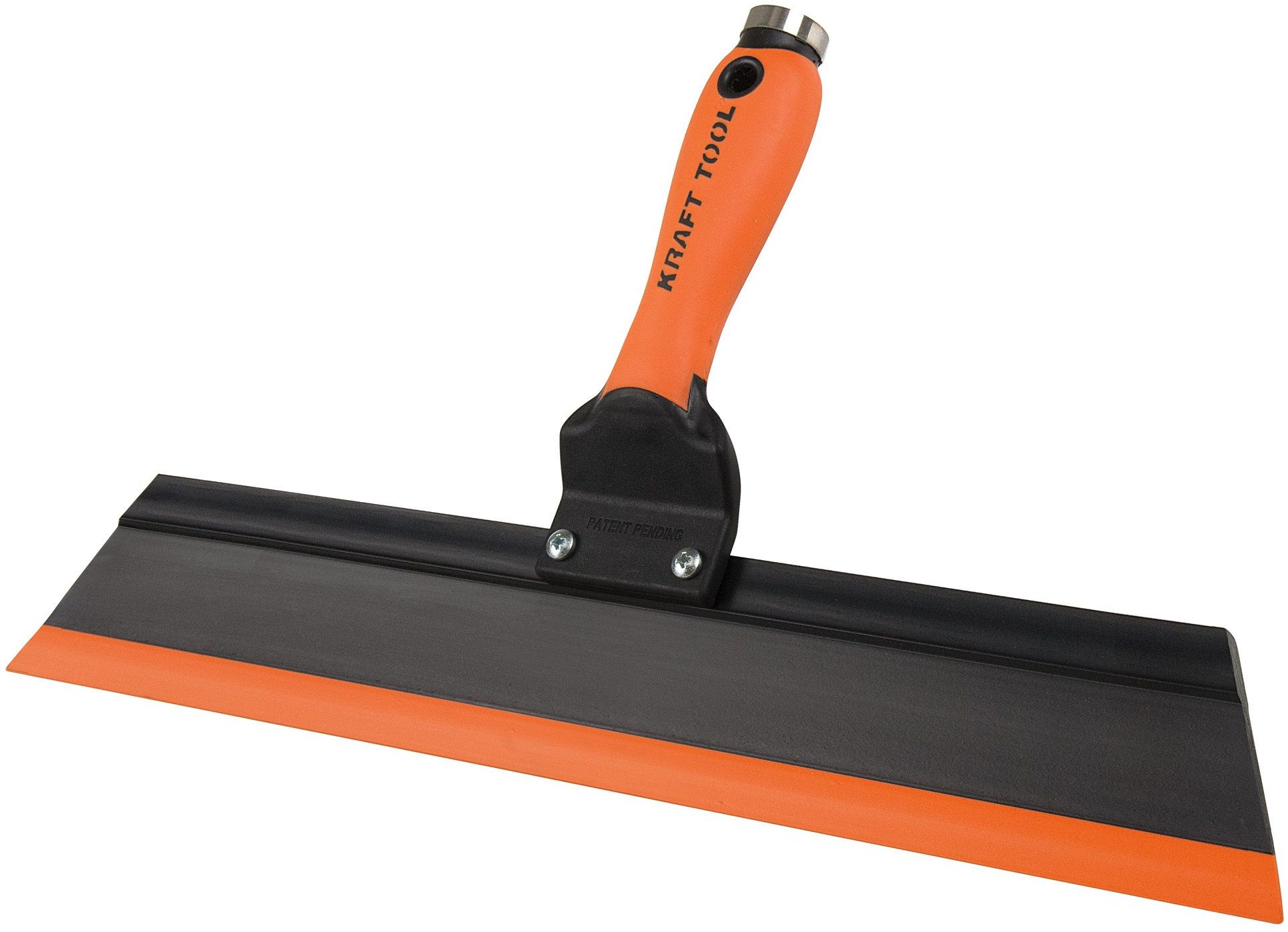 Kraft Tool Co. Squeegee Trowel with ProForm® Soft Grip Handle 18" (GG244) (3-Pack) - Orange & Black