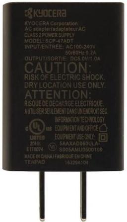Refurbished Kyocera 5V 1A Wall Charger Single USB Port Charging Adapter (SCP-47ADT) - Reebelo US