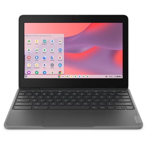 Lenovo Lenovo 100e Chromebook Laptop 11.6" (Gen 4) - MediaTek Kompanio 520 2.05GHz - 4GB - 32GB - Graphite Grey - 11.6 Inch - Very Good - Standard Battery