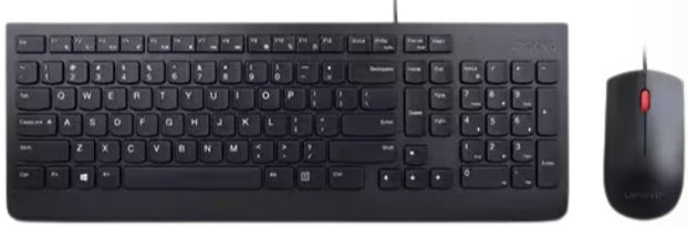 Refurbished Lenovo Essential Wired Combo Keyboard and Mouse - Reebelo US