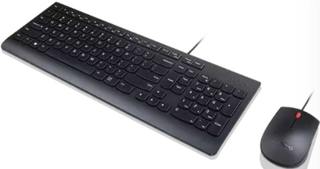 Refurbished Lenovo Essential Wired Combo Keyboard and Mouse - Reebelo US