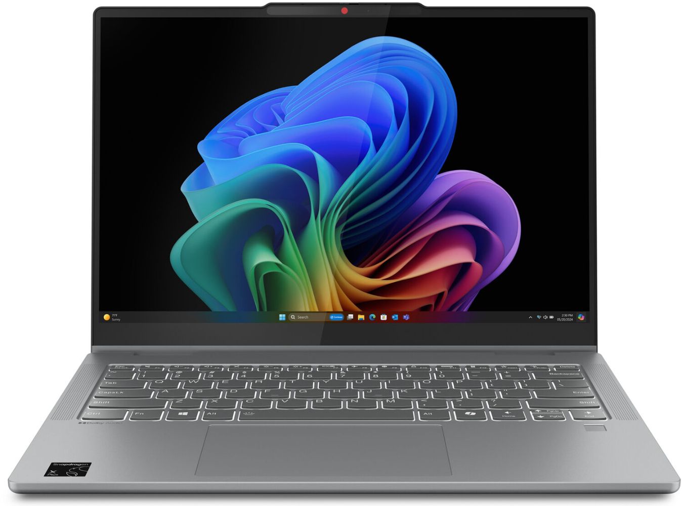 Lenovo Lenovo Ideapad Slim 5 14Q8X9 2-in-1 Laptop 14" - Snapdragon X Plus X1P42-100 3.2GHz - 16GB - 1TB - Luna Grey - 14 Inch - Very Good - Standard Battery