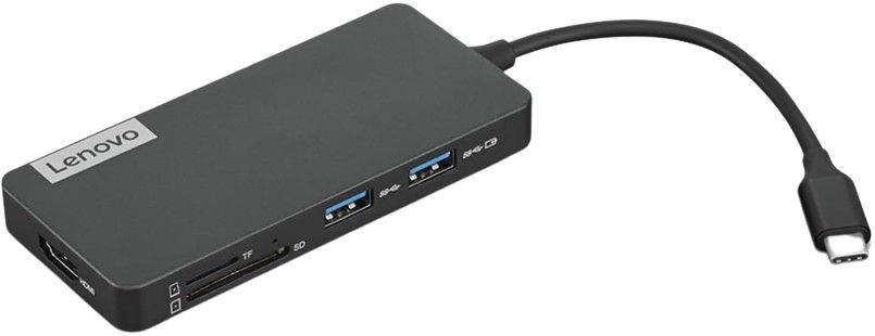 Refurbished Lenovo USB-C 7-in-1 Hub - Reebelo US