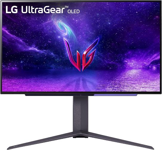 LG 27GR95QE UltraGear Gaming Monitor - Black - 27 Inch
