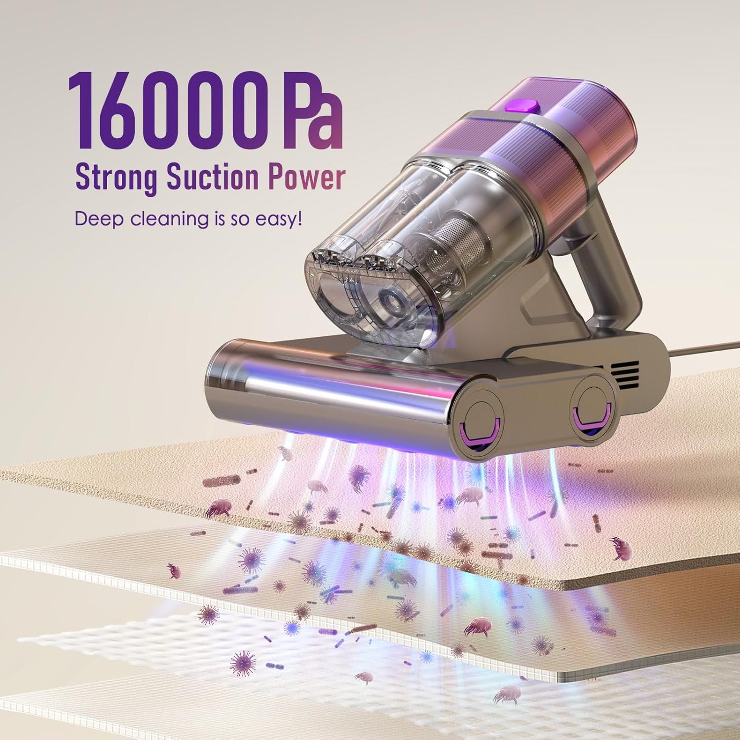 Refurbished LGDSLDD CY313 Mattress Vacuum Cleaner with Dust Sensor - Reebelo US