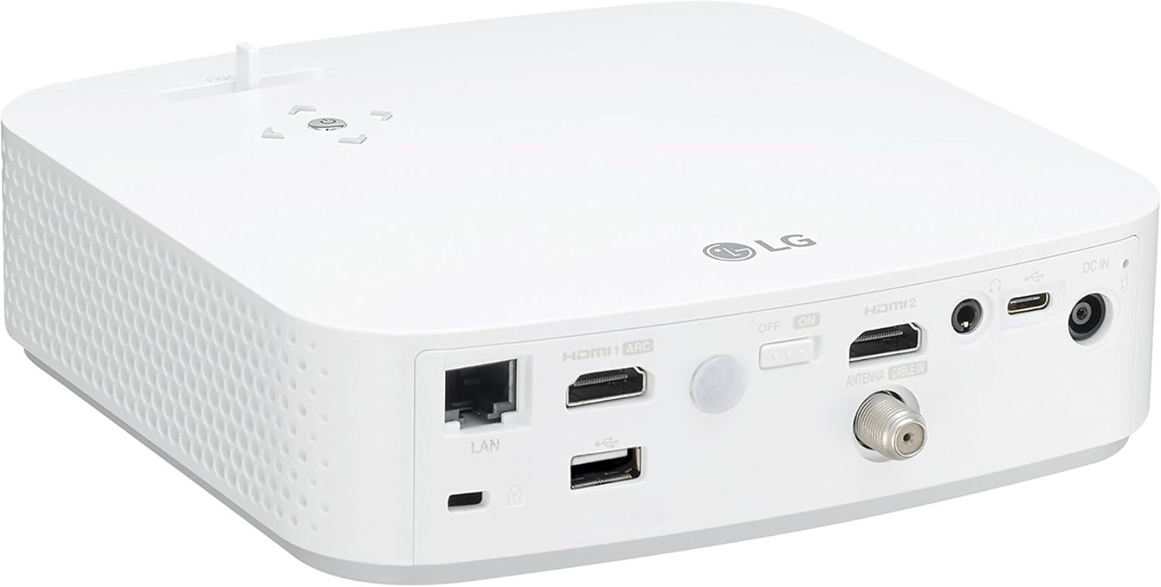 Refurbished LG PF50KA FHD LED Smart Home Theater CineBeam Projector with Built-In Battery - Reebelo US