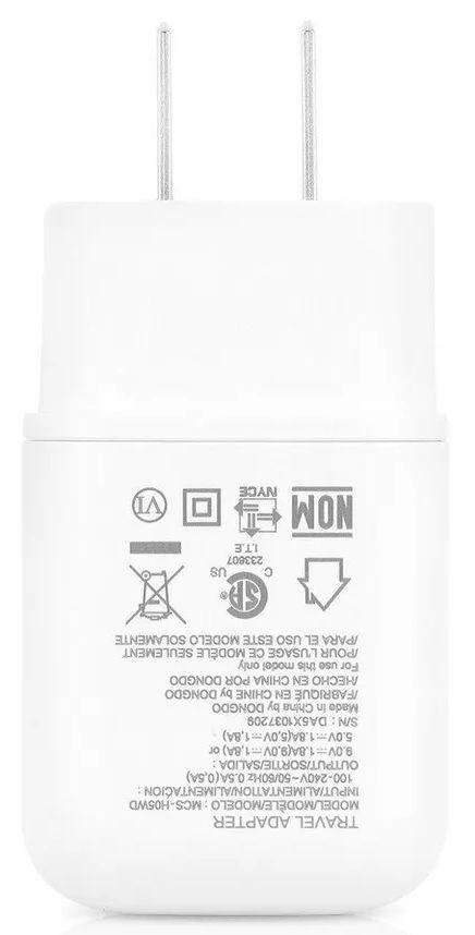 Refurbished LG Travel Adapter MCS-H05WD (Bulk Packaging) - Reebelo US