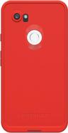 LifeProof FRE Series Phone Case for Google Pixel 2 - Red/Gray