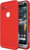 LifeProof FRE Series Phone Case for Google Pixel 2 XL - Cherry Tomato