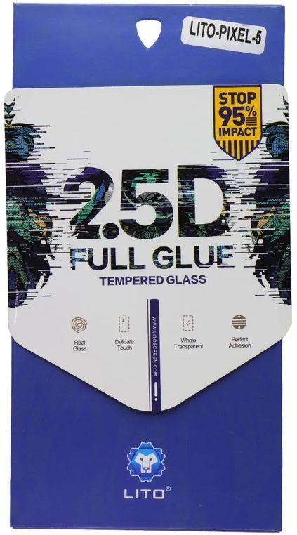 LITO 2.5D Full Glue Tempered Glass Screen Protector for Google Pixel 5