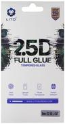 LITO 2.5D Full Glue Tempered Glass Screen Protector for Motorola Moto E32 5G - Clear
