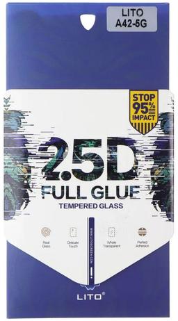 LITO 2.5D Full Glue Tempered Glass Screen Protector for Samsung Galaxy A42 5G - Reebelo US