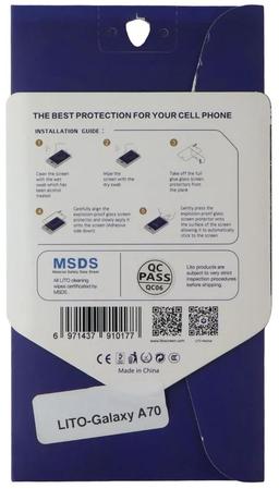 LITO 2.5D Full Glue Tempered Glass Screen Protector for Samsung Galaxy A70 - Reebelo US