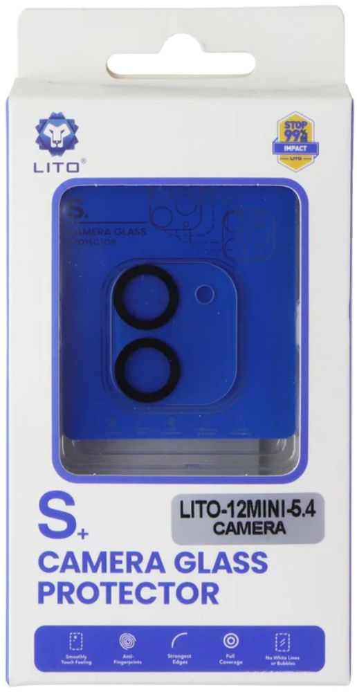 LITO S+ Camera Glass Lens Protector for iPhone 12 Mini - Reebelo US