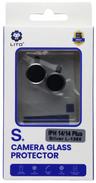 LITO S+ Camera Glass Lens Protector for iPhone 14/14 Plus - Silver