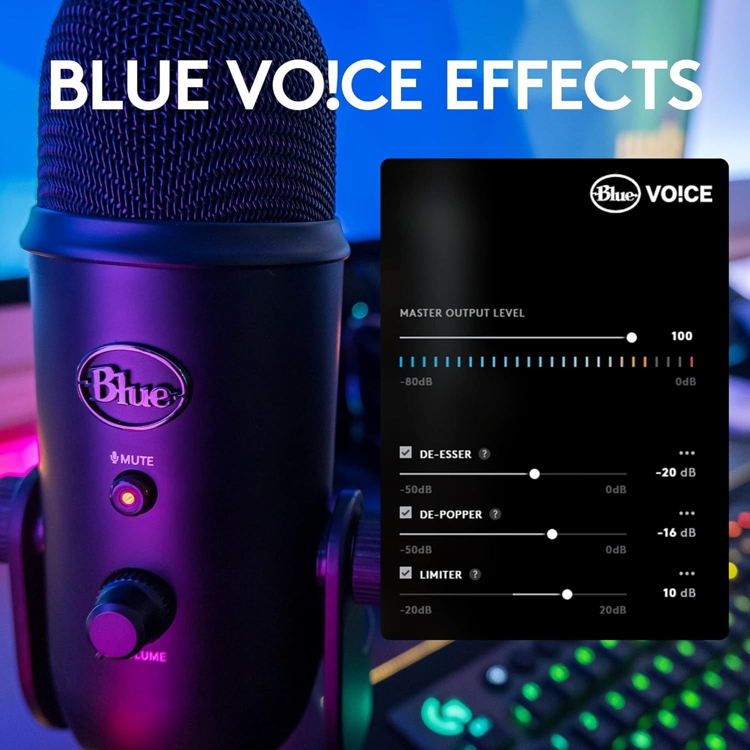 Refurbished Logitech for Creators Blue Yeti Game Streaming Kit - Reebelo US