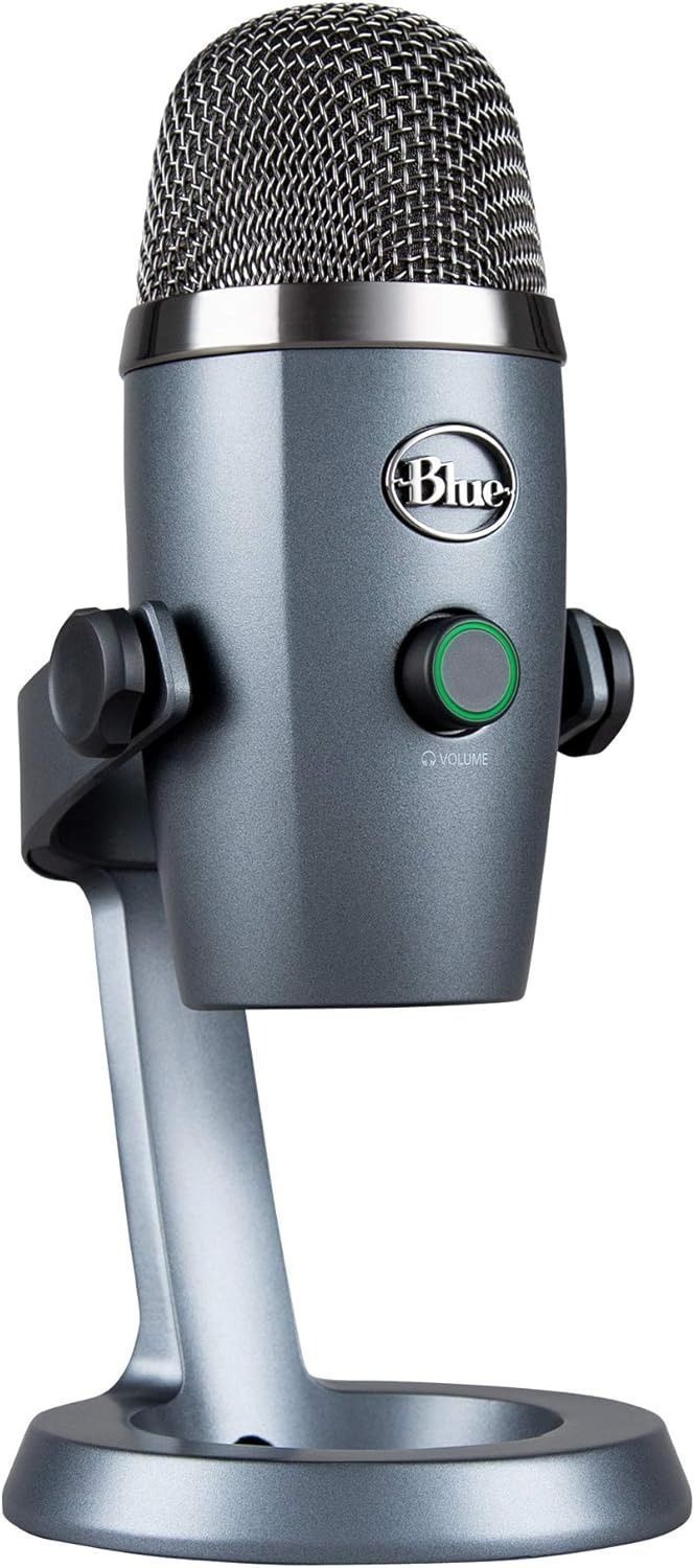 Logitech for Creators Blue Yeti Nano Premium USB Microphone - Shadow Grey