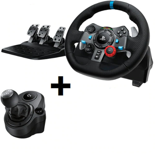 Logitech G29 Driving Force Steering Wheel with Shifter for PS4 | PS3 | PC - Black