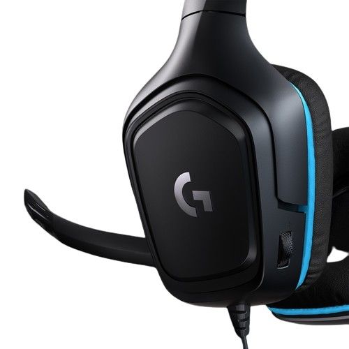 Refurbished Logitech G432 7.1 Surround Sound Wired Gaming Headset - Reebelo US