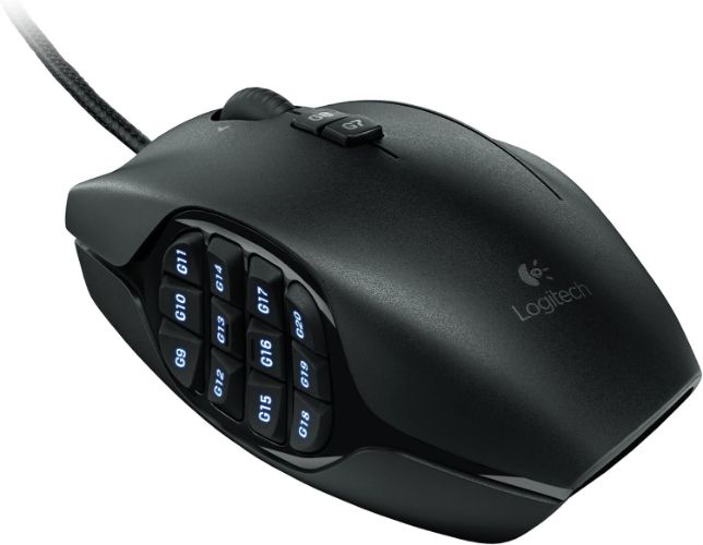 Refurbished Logitech G600 MMO Gaming Mouse - Reebelo US