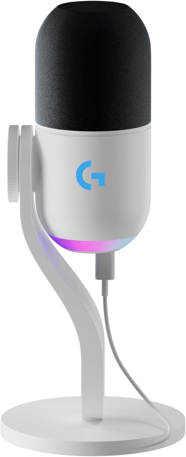 Refurbished Logitech G Yeti GX Dynamic RGB Gaming Microphone - Reebelo US