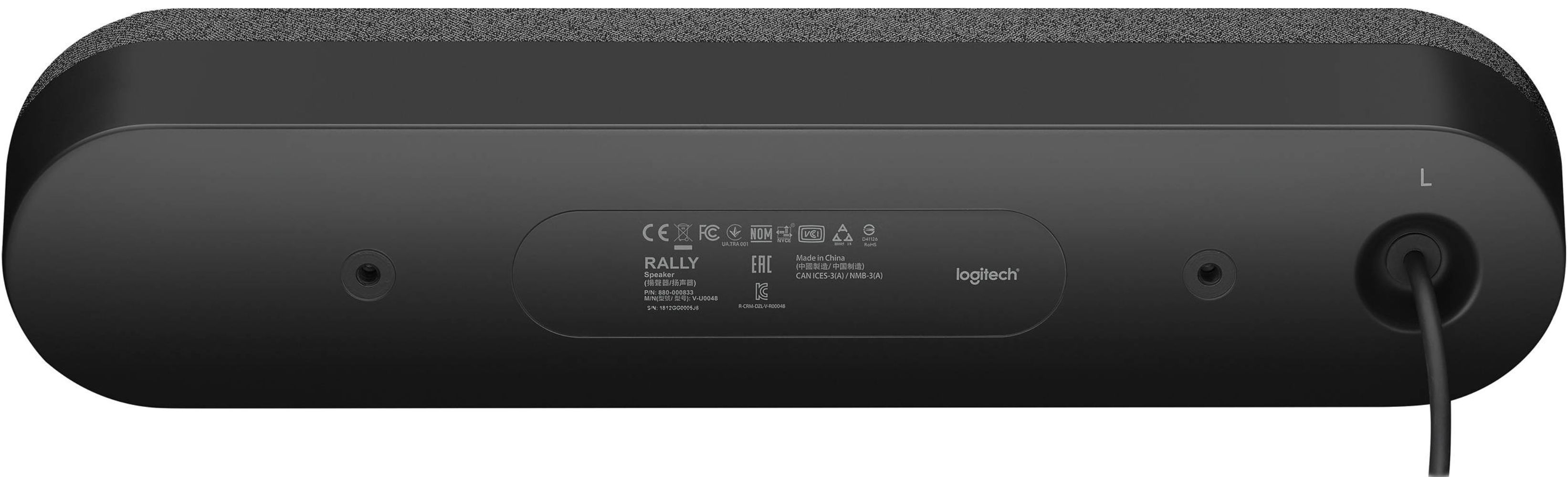 Refurbished Logitech Rally Plus System Video Conferencing Camera System - Reebelo US