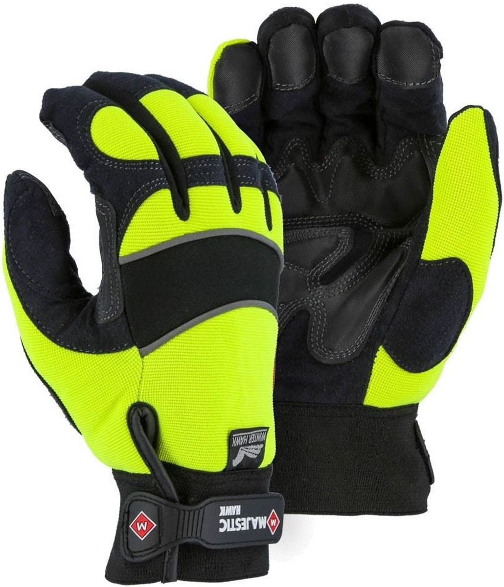 Refurbished Majestic Winter Hawk ArmorSkin Insulated Mechanics Work Gloves (M) - Reebelo US