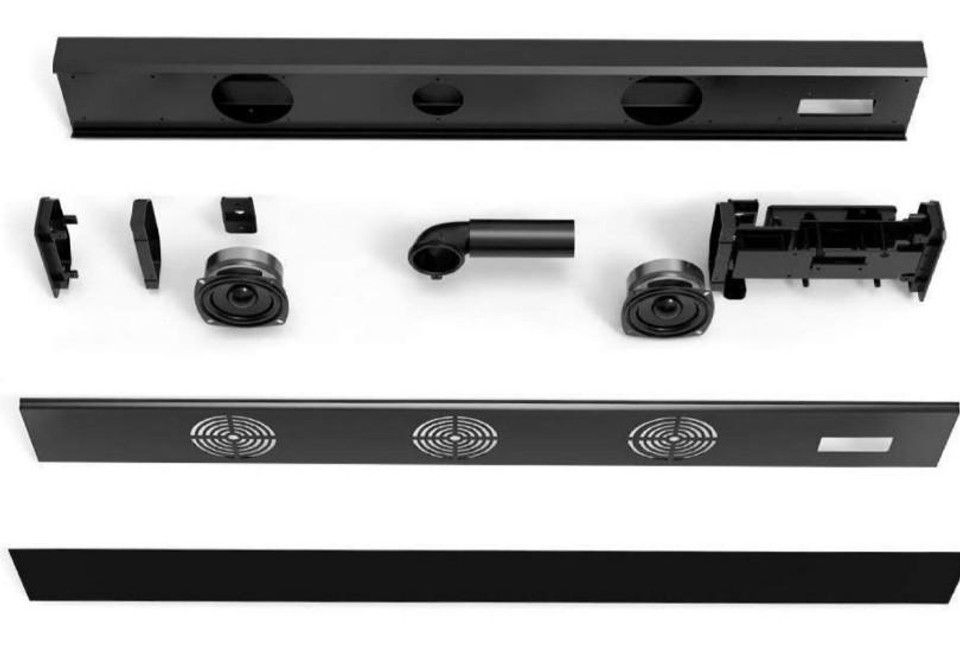 Refurbished MEIDONG 2.0 Bluetooth Mighty Rock Mounting Speaker Soundbar (KY-2018) - Reebelo US