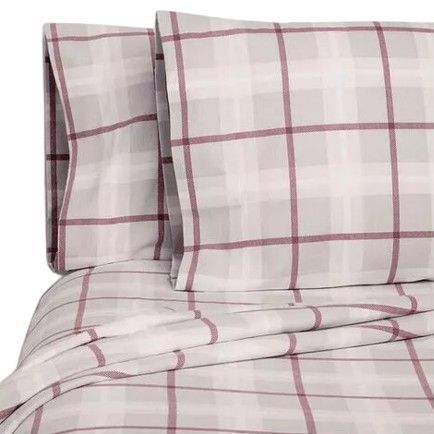 Member's Mark 100% Cotton 6pc Flannel Sheets Queen Set - Reebelo US