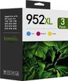 Member's Mark HP952XL Inkjet Cartridges (3 Pack) - Cyan/Magenta/Yellow