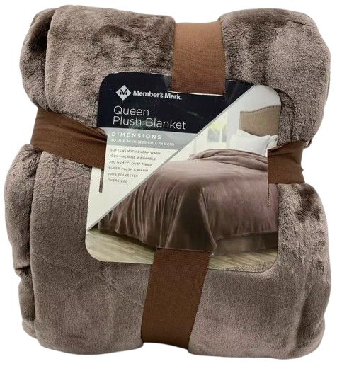 Member's Mark Queen Plush Blanket - Reebelo US