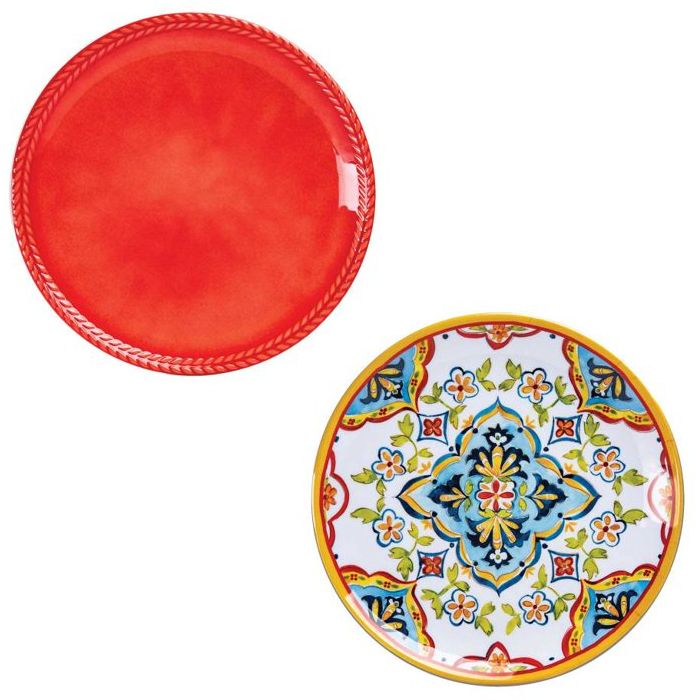 Member's Mark Tuscan Elegance Melamine Dinnerware (Set of 18) - Reebelo US