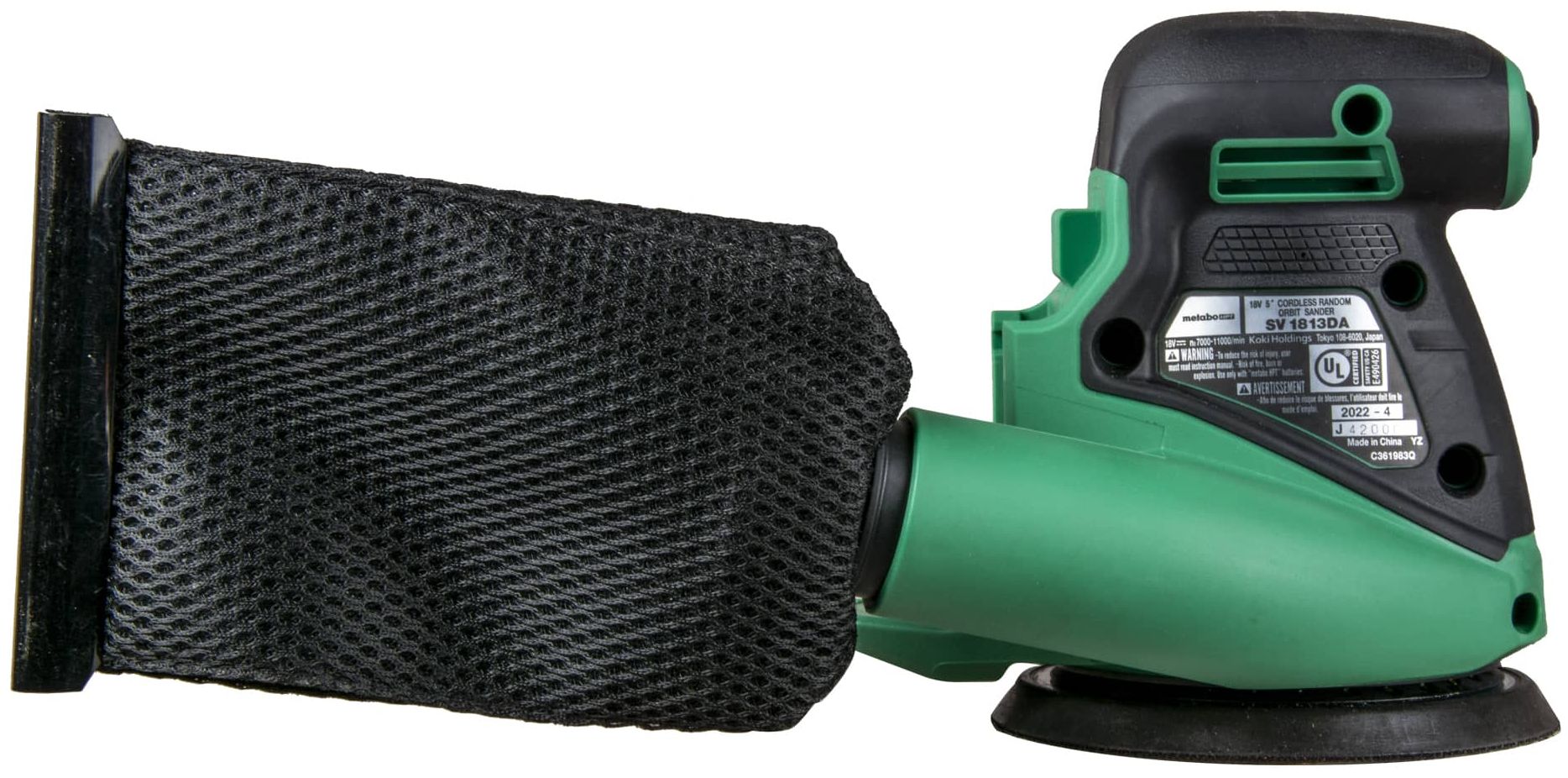 Refurbished Metabo HPT SV1813DAQ4 18V Cordless 5 Inch Random Orbital Sander - Reebelo US