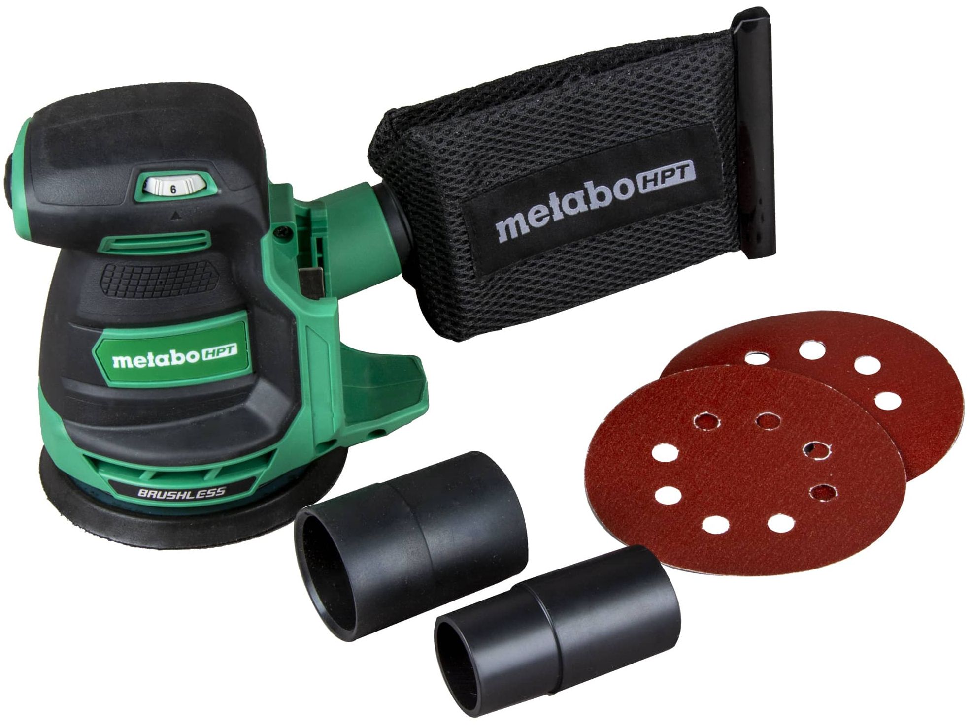 Refurbished Metabo HPT SV1813DAQ4 18V Cordless 5 Inch Random Orbital Sander - Reebelo US