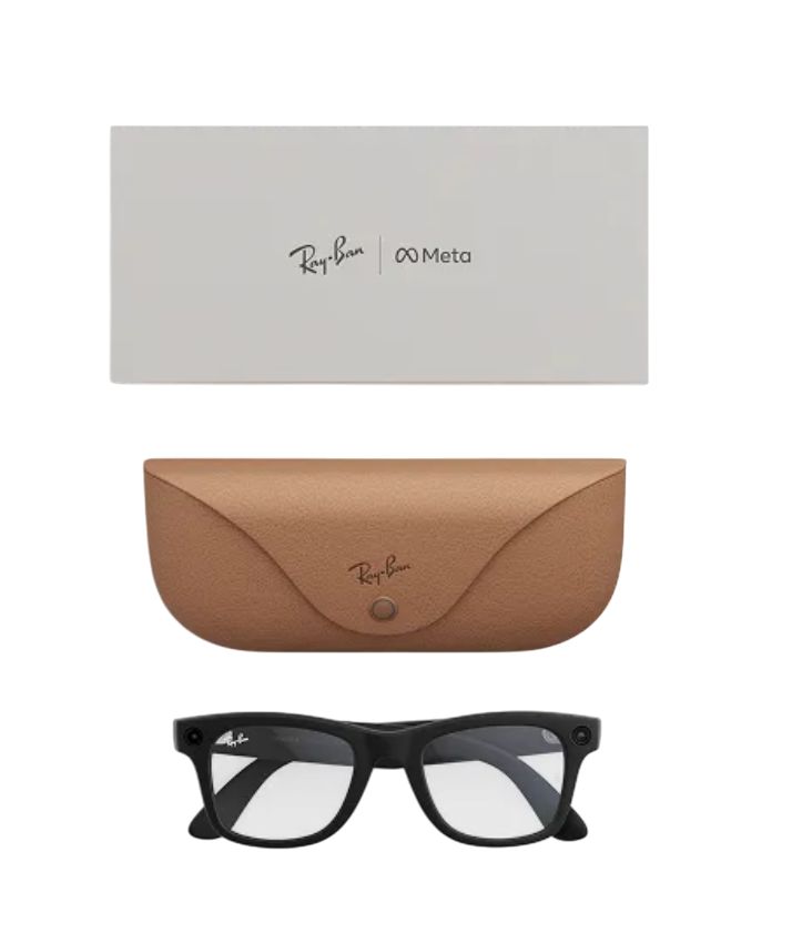 Refurbished Meta Ray-Ban Meta Wayfarer (Gen 2) Smart Glasses (Standard) - Reebelo US