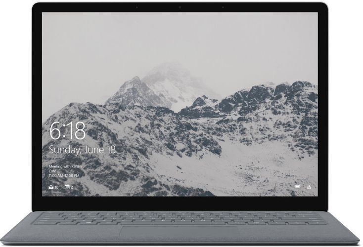 Microsoft Microsoft Surface Laptop 1 13.5-inch - Intel Core i5-7200U 2.5GHz - 8GB - 128GB - Platinum - 13.5 Inch - Good - Standard Battery